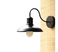 Bexdug Sconce da parete retrò, Sconce da parete vintage - Lampada da esterno rustica - Lampada da parete per esterno, applique per bar caffetteria ristorante loft antico, applique da parete