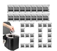 Bexdug Solidificatore per urina, polvere assorbente per urina, solidificante assorbente per viaggi, barca, viaggi, strada, animali domestici, campeggio, viaggi all'aperto, viaggi in aereo, voli, auto