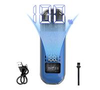 Bexdug Tagliapeli Nasale - Elettrico Accessorio per Peli Nasali - Apparecchio Senza Fili con Display Digitale Kit Accessori Impermeabile per Sopracciglia e Viso Fronte