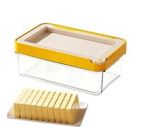 Bexdug Taglierina e Scatola Di Conservazione - Scatola di Formaggi Ermetica Con Coperchio Per Conservazione ,Contenitore Per L'Uso In Frigorifero, Bar, Hotel, Cucina, Campeggio, Casa, Sul Piano