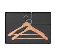 Bexdug Tappetino Protettivo per Cima Asciugatrice - con Foro di Raccolta Pelucchi Copriasciugatrice | 46x66 cm Silicone Antiscivolo Topper per Lavatrice,per Piano di Lavoro Cucina