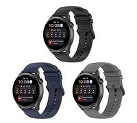 BexidoIera Cinturino per Huawei gt 2/3 42mm, GT Watch 2, Honor SE, Magic 2-3 Pezzi 20mm Cinturino di Ricambio in Silicone Sportivo Braccialetto