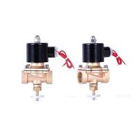 BEXIUJUVX Elettrovalvola a solenoide in Ottone normalmente Chiusa da 1/2 "3/4 u201d di Arresto Emergenza for Gas Naturale gpl 220 V 110 24 12(BSP-24VAC,0.5 inch)