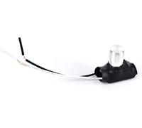 BEXIUJUVX Rotary Encoder Hot New 22 0V 1A, 3A Lampada da Tavolo Tono a Gamma Completa Interruttore Rotante a 2 Vie Oro/Argento all'Ingrosso(Silver,1A)