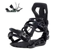 BEXTREME SP - Fissaggi Snowboard Automatici SP Modello Base+ XL Misura Piede 45-49 EU 11-14 US per Uomo Fissaggio Snow Tipo Flow Colore Nero per Freestyle Freeride Burton Taglia Union