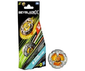 BEY BLADE Beyblade X Scythe Incendio 3-80B Booster Pack Set con Stamina Type Right Spinning Top; Giocattoli da combattimento per ragazzi e ragazze di 8 anni