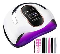 BEYAOBN Lampada UV LED unghie 168W professionale forno 4 timer 10s/30s/60s/99s display LED automatico sensore