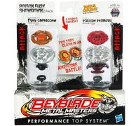Beyblade 31832 - Trottola, Metal Masters Duel, Seconda Stagione - Poison Fury Showdown