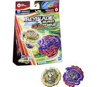 Beyblade Hasbro Burst QuadDrive Berserk Balderov B7 e Cyclone Belfyre B7 trotola Confezione doppia - 2 giochi di combattimento per bambini dai 8 anni in su