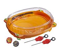Beyblade Burst QuadDrive Cosmic Vector Battle Set - Gioco di battaglia con Beystadium, 2 giocattoli da combattimento e 2 lanciatori per bambini dagli 8 anni in su