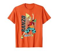 Beyblade Burst QUADDRIVE RANZO Maglietta, Uomo, Arancio, M