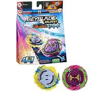 Beyblade Burst QuadStrike Dual Pack, confezione da 2 routine da competizione Fierce Bazilisk B8 e Hydra Kerbeus K8