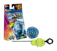 Beyblade Burst QuadStrike, Starter Pack con trottola da competizione Whirl Knight K8 e Launcher