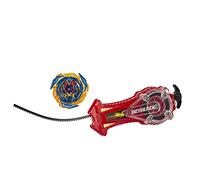 Beyblade Burst Surge Speedstorm Spark Power Set - Set di gioco di battaglia con lanciatore scintilla e giocattolo da combattimento con rotazione destra, rosso
