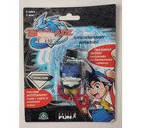 BEYBLADE GRADON PORTACHIAVI BASIC FUN GIOCHI PREZIOSI KEYCHAIN BLU BIANCO 1193