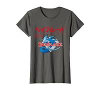 Beyblade Let IT RIP Logo Maglietta, Donna, Asfalto, S