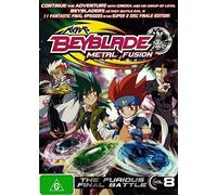 Beyblade Metal Fusion Volume 8 The Furious Final Battle (DVD)