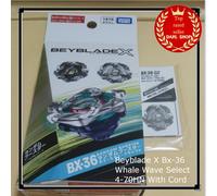 Beyblade X Bx-36 Whale Wave Select 4-70HN con cavo CBP