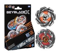 Beyblade X, Clamp Crab 9-65S BX e Crest Leon 4-55A UX, set Dual Pack con 2 trottole con rotazione a destra di Takara Tomy, trottole da battaglia giocattolo, dagli 8 anni in su