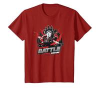Beyblade X Extreme Battle Robin Kazami Manga Maglietta, Bambini, Mirtillo Rosso, 3 Anni