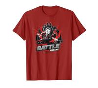 Beyblade X Extreme Battle Robin Kazami Manga Maglietta, Uomo, Mirtillo Rosso, 3XL