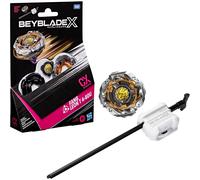 Hasbro Beyblade X, Set Starter Pack Fang Leon T 4-60U con trottola bey bilanciato e Lanciatore di Takara Tomy, Trottole da Battaglia, dagli 8 Anni in su