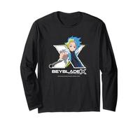 Beyblade X Jaxon Cross Logo Maglia a Manica