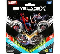 Beyblade X Marvel Spider-Man 3-60F vs. Venom 3-80N Confezione Multipla - Giocola