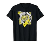 Beyblade X Multi Nana-IRO Arrow Wizard Bey Maglietta, Uomo, Nero, 3XL