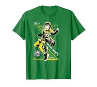 Beyblade X Multi Nana-IRO Let It Rip Maglietta, Uomo, Verde Mela, 3XL