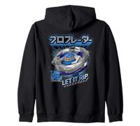 Beyblade X PRO Blader Jaxon Let It Rip Felpa con Cappuccio