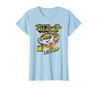 Beyblade X PRO Blader Multi Let It Rip Maglietta, Donna, Celeste, 3XL