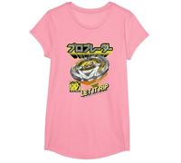 Beyblade X PRO Blader Multi Let It Rip Maglietta, Ragazze, Rosa, S