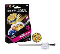 Beyblade X, Set Starter Pack Fort Hornet R 7-60T CX con Trottola e Lanciatore