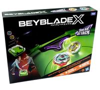 Hasbro Beyblade X, Set da Battaglia Sneak Attack con Arena Beystadium, 2 trottole con Rotazione a Destra di Takara Tomy, trottole da Battaglia Giocattolo, 2 lanciatori, dagli 8 Anni in su