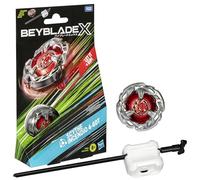 Beyblade X Starter Pack - F9583 - Set di trottola e lanciatore, Scythe Incendio 4-60T