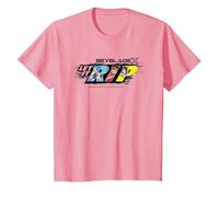 Beyblade X Team Persona Let It Rip Maglietta, Bambini, Rosa, 3 Anni