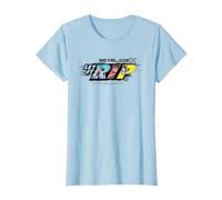 Beyblade X Team Persona Let It Rip Maglietta, Donna, Celeste, S