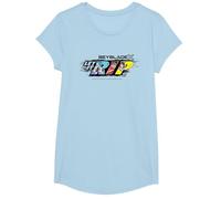 Beyblade X Team Persona Let It Rip Maglietta, Ragazze, Celeste, L