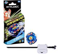Beyblade X, X-Over Project, Starter Pack Dranzer Spiral 3-80T Con Trottola E Lan