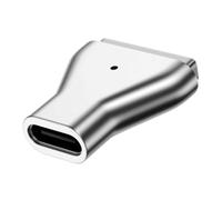 BEYEE Adattatore da USB C a magnetico, da tipo C a magnetico 2 T-Head PD 100 W, convertitore di ricarica compatibile con Mac Book Air/Mac Book Pro 11" e 13" (tra il 2012-2015 anni) (2° magnetico)