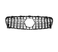 BEYEPZNZCK Griglia paraurti Anteriore Paraurti Superiore per Cofano e griglia Anteriore per Classe per GLA X156 (GLA200, GLA250, GLA45) 2017-2020 Cornice(Silver)
