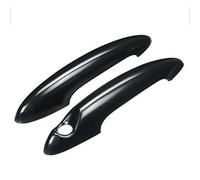 BEYEPZNZCK maniglia per porta posteriore 2 pezzi di copertura per maniglia a porta in ABS nera Per Mini R50/R53/R56
