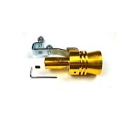 BEYEPZNZCK Terminale di Scarico Fischio per Tubo di Scarico Turbo per Auto, per Benz W211 W203 W204 W210 W124, per Amg W202(Gold)