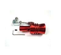 BEYEPZNZCK Terminale di Scarico Fischio per Tubo di Scarico Turbo per Auto, per Benz W211 W203 W204 W210 W124, per Amg W202(Red)