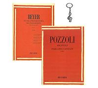 Beyer - Scuola Preparatoria del Pianoforte OP. 101, Pozzoli - Solfeggi parlati e cantati I° Corso con Portachiavi ffalstaff ® in Omaggio