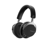beyerdynamic AVENTHO 200 - Cuffie wireless sopra l'orecchio con cancellazione del rumore, 60 o di durata della batteria, cuscinetti auricolari sostituibili, in nero - nuovo aggiornamento tramite app