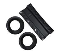 beyerdynamic EDT 990 VB - Set di cuscinetti auricolari in velluto nero con fascia di ricambio in similpelle beyerdynamic con bottoni (2 prodotti)