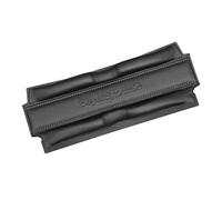 beyerdynamic parte di ricambio originale cuscinetto archetto per DT 1770 PRO e DT 1990 PRO, archetto in similpelle nero con incavo per fontanella, sostituzione archetto senza attrezzi