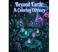 Beyond Earth: A Coloring Odyssey - 50 Magical Fantasy Coloring Pages for Adults & Teens | Whimsical Creatures, Dreamy Forests, & Relaxing Stress ... Cosmic Creatures for Creative Relaxation